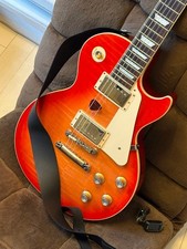 Gibson Les Paul Standard anni 60 USA esclusiva zuppa di pomodoro scoppio con custodia rigida
