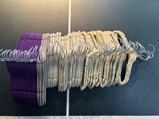 Velvet Felt Hangers 93 Total Mix Of 11 And 14 Inch