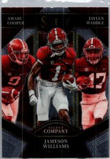 2022 Panini Select#SC-ABA Amari Cooper / Jameson Williams / Jaylen Waddle