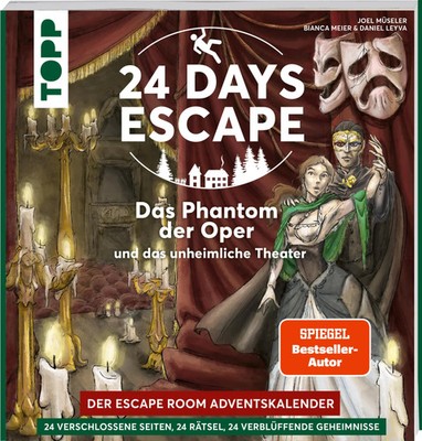 24 DAYS ESCAPE - Der Escape Room Adventskalender: Das Phantom der Oper und...