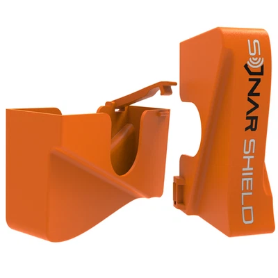 Garmin LiveScope Plus LVS34 Transducer Cover by Sonar Shield (Orange) - Bild 1 von 2