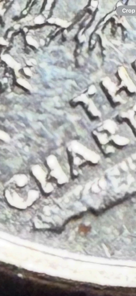 1999 Connecticut Quarter Mint, Errors . DDR , Rock Print Oak, Near UC. - Image 4 of 4