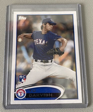 Yu Darvish Rookie Card Blue Jersey - 2012 Topps - Texas Rangers (RC). rookie card picture