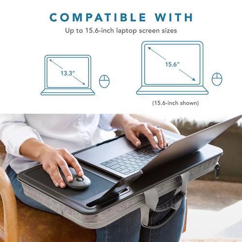 LAPGEAR Home Office Lap Desk with Storage - Picture 5 of 5
