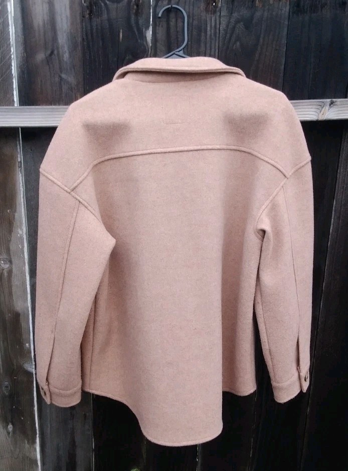 Avec Les Filles shacket Button Jacket womens lg c… - image 5