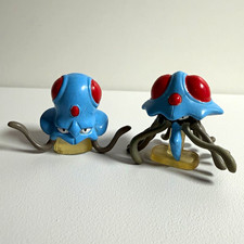 Pokémon TOMY Figure Vintage - #072 Tentacool + #073 Tentacruel RARE