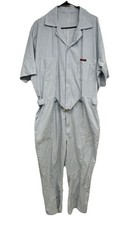 Vintage 80s Para Suit Striped Mechanic Coveralls Mens XL See Measurements