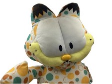 Garfield 20 Inch polka Dot Plush Used With Tags BlB2