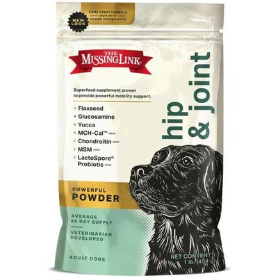 The Missing Link Hip & Joint Supplement Powder For Dogs, 1 lb