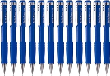 Twist-Erase III Mechanical Pencil, 0.5Mm, Blue Barrel, 12 Pack (QE515C)