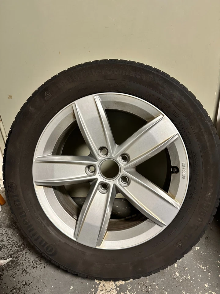 4xContinental WinterContact TS 830. 205/60 R16 - Winter Tyres. - Bild 3 von 3