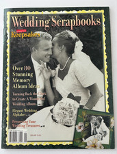 Creating Keepsakes Scrapbook Magazine 1998 Wedding Scrapbook-Vintage