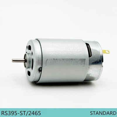 STANDARD 395 Motor DC 12V 24V 11500RPM High Torque Mute 395 Carbon Brush Motor