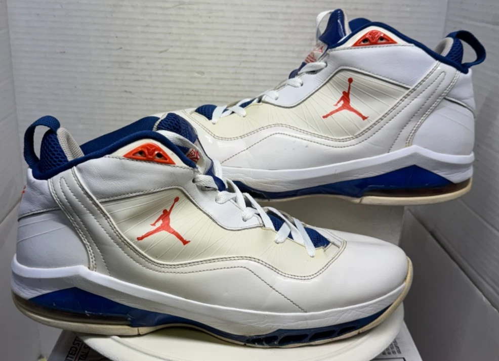Jordan Melo M8 White Blue for Sale | Authenticity Guaranteed | eBay