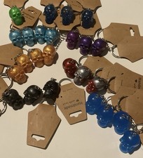 Skull resin Keychains
