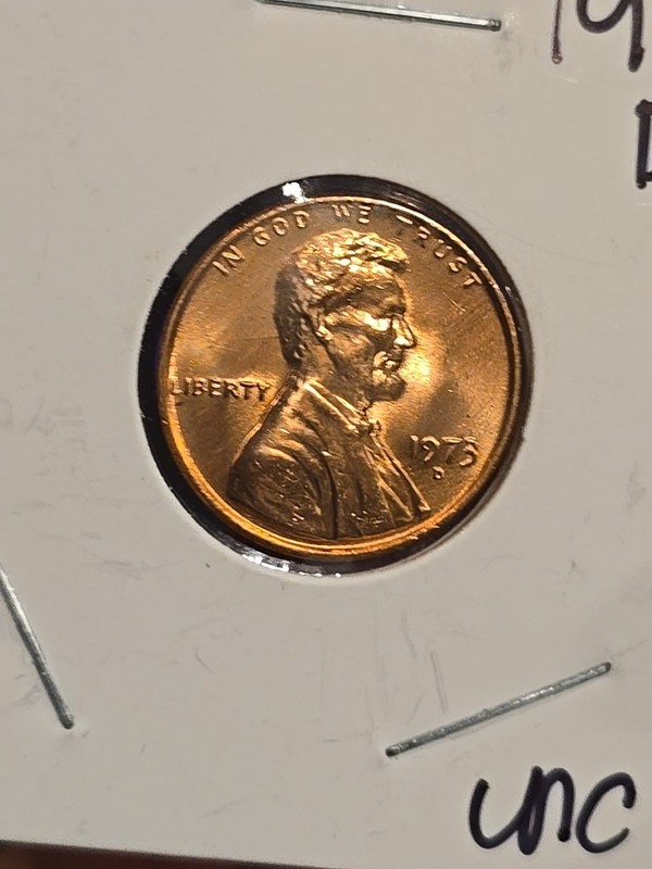 1973 D Gem Bu Lincoln Memorial Cent Penny Taken From A Obw Roll Pristine Example
