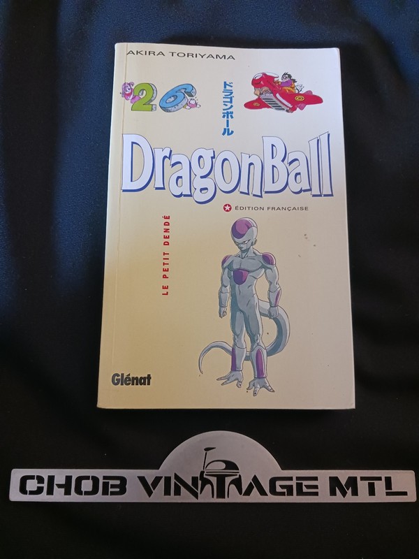 Dragon Ball Z DBZ vol 26 Akira Toriyama Pastel Glenat Glénat FR Manga Livre
