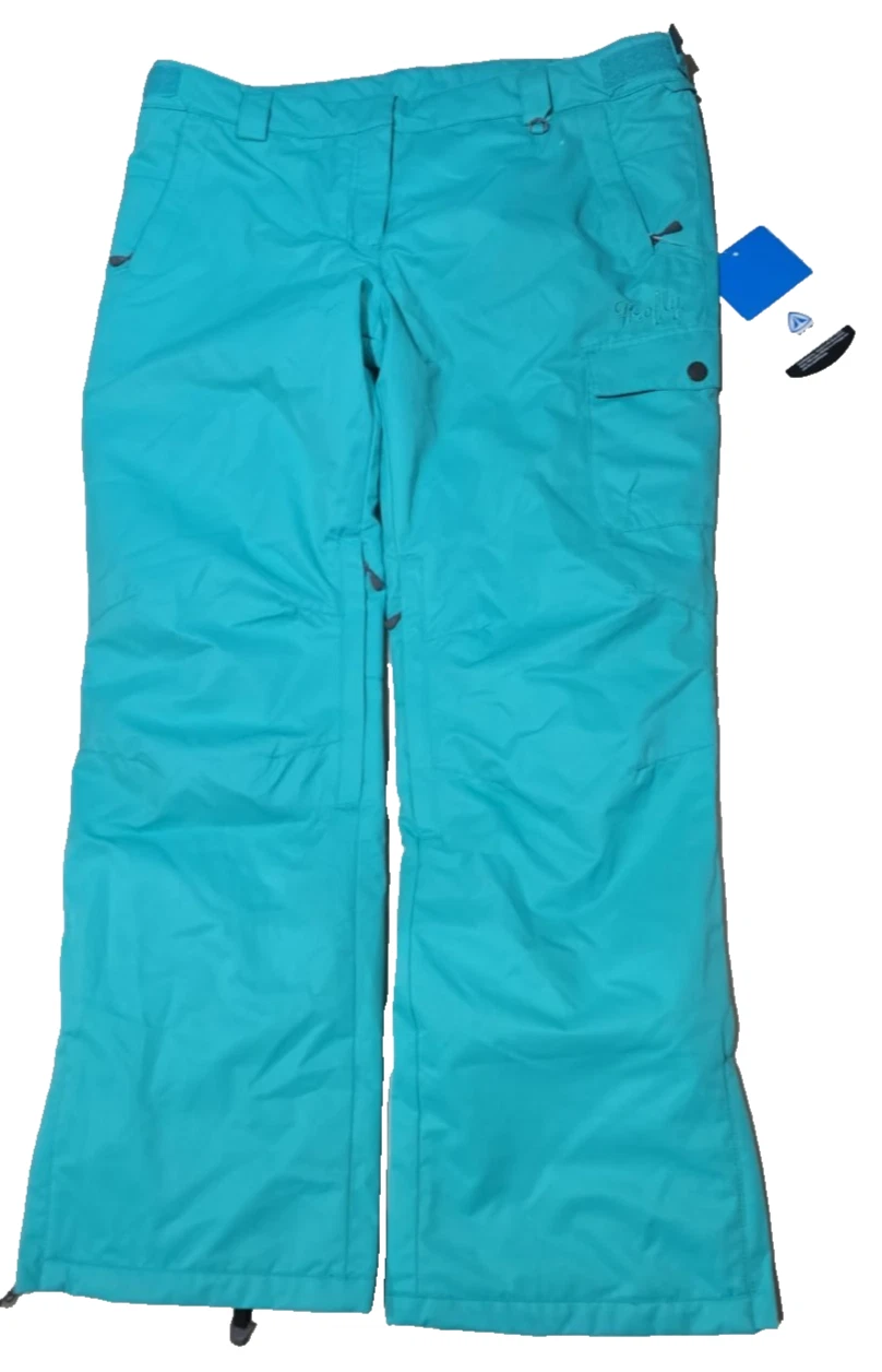 Firefly Aquabase Women's Teal Snow Ski Layered Pants Size XL Winter Outdoor NWT
