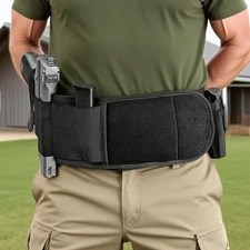 Tactical Belly Band Holsters Gun Holsters for Concealed Carry Handgun Right-hand
