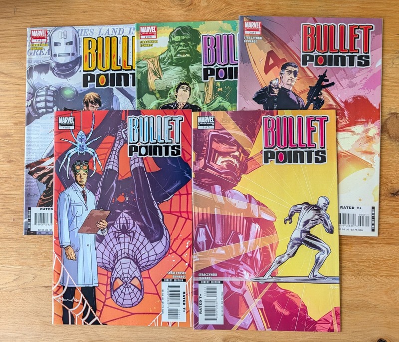 BULLET POINTS #1-5-(SET)- Marvel Comics - 2006-  VFN/ NM- BAGGED & BOARDED