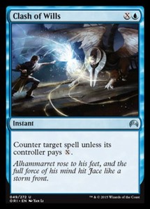 Clash of Wills 49 Uncommon Magic Origins Magic: The Gathering