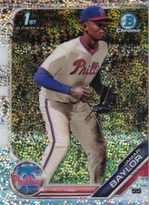 2019 Bowman Draft Philadelphia Phillies Jamari Baylor Base Chrome Sparkles