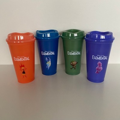 Elemental Disney Pixar Film Promotional Colour Changing Cups Mugs Collectable