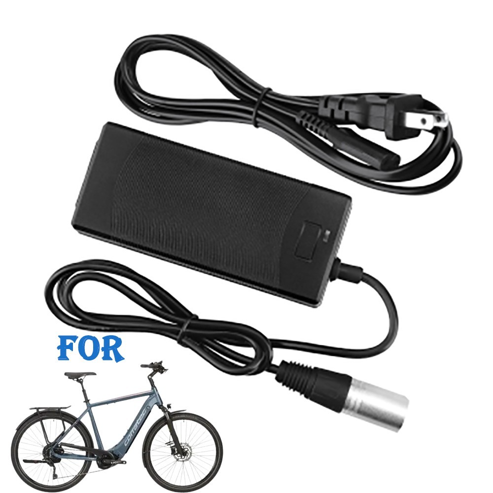 24V 3-Pin XLR Battery Charger For LASHOUT 24 Volt 400 Watt 600W Electric Bike