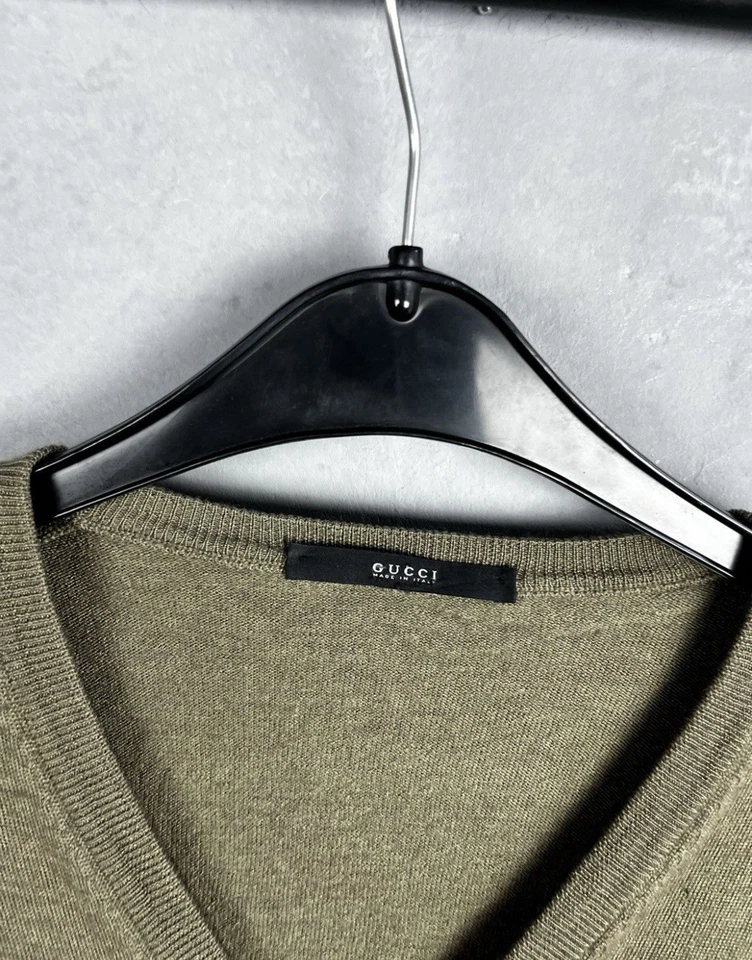 Gucci x Tom Ford Cardigan Vintage Size S Men’s 100% Authentic Made In Italy - Image 2 of 4