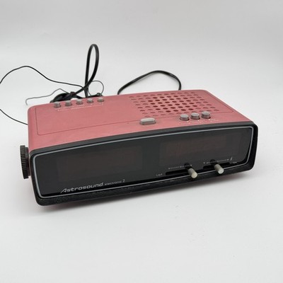 Radiowecker Astrosound electronic 70er jahre retro selten Rarität