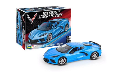 #ad Revell 1 25 2022 Corvette Stingray Z51 Coupe Plastic Model Kit 14556 $27.99