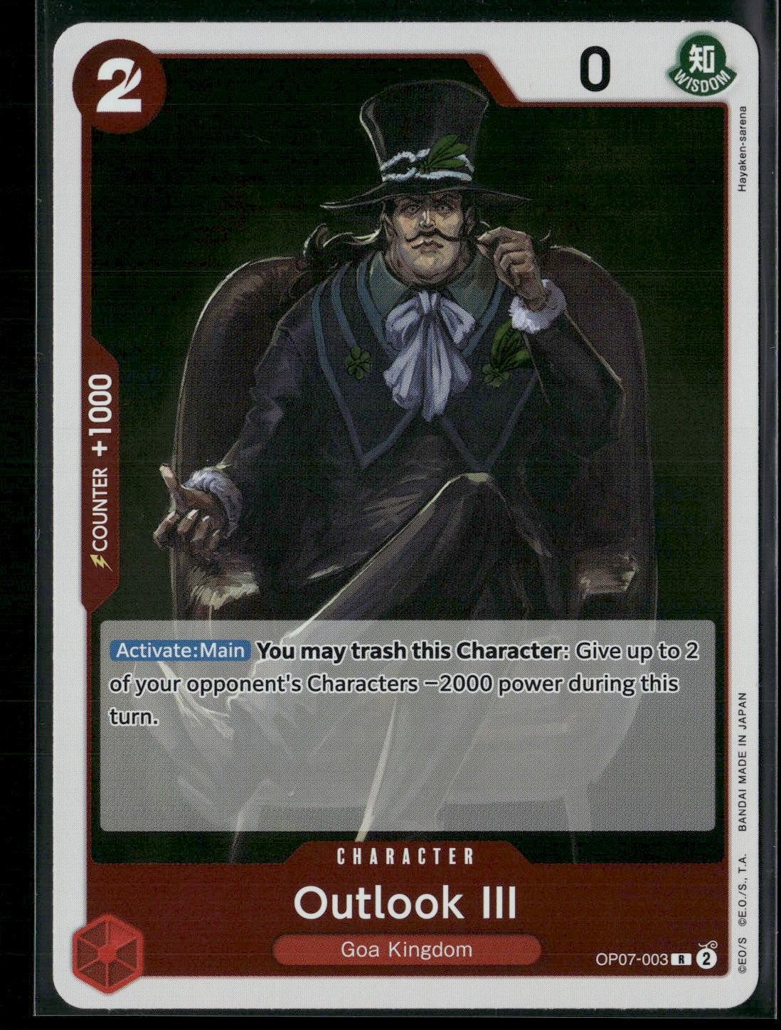 500 Years in the Future #OP07-003 Outlook III