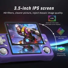 2025 New Upgraded XF35H Retro Handheld Game Console, 128GB Mini Video Game