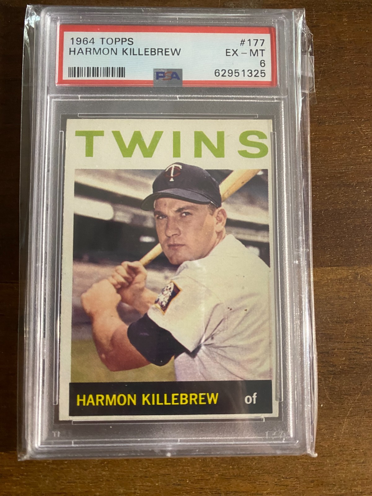 1964 Topps Harmon Killebrew PSA 6 Minnesota Twins