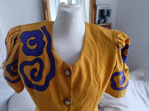 Blazer mujer vintage años 80 I.M.P. Fashions Miami FL talla L - Imagen 2 de 6