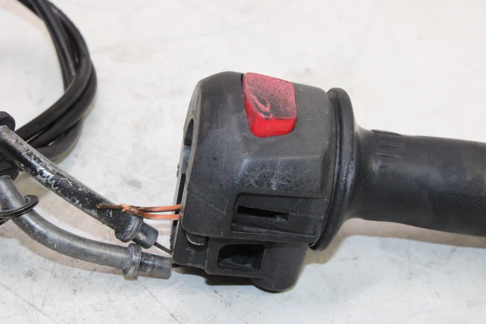 2003 YAMAHA YZF R6 OEM RIGHT CLIP ON HANDLE KILL OFF START SWITCH SWITCHES - Image 3 of 4