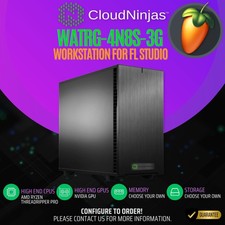 Cloud Ninjas Workstation FL Studio AMD Threadripper 9970X NVIDIA RTX 5080 M.2