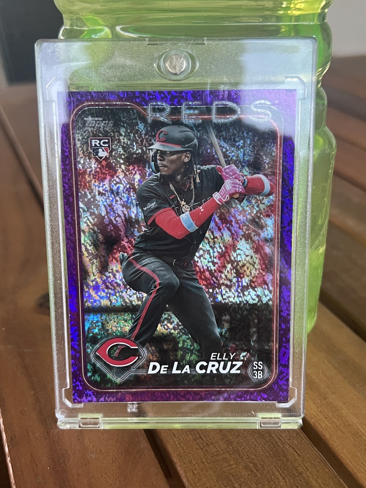 2024 Topps Purple Holofoil #141 Elly De La Cruz /799 RC Rookie