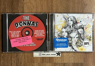 The Donnas CD Promo Advance Set Gold Medal Rock N Roll Machines Rare