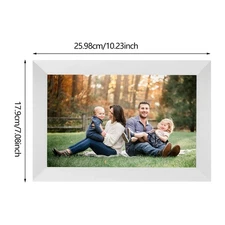 10.1 inch WiFi Smart Digital Photo Frame by Shareshow- IPS HD Touch Screen
