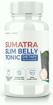 Sumatra Slim Belly Tonic Capsules to Support Weight loss & Energy (Pack of 3)