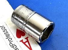 Snap-on 1/4" drive 10mm Shallow Metric 6-point Chrome Socket wrench TMM10 NEW