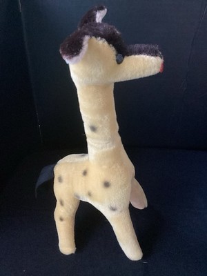 Vintage AD Sutton & Sons Giraffe Stuffed Plush Toy From 1964 JAPAN 11.5  Tall