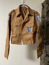 Attack on Titan Cosplay Costume Uniform Used Japan