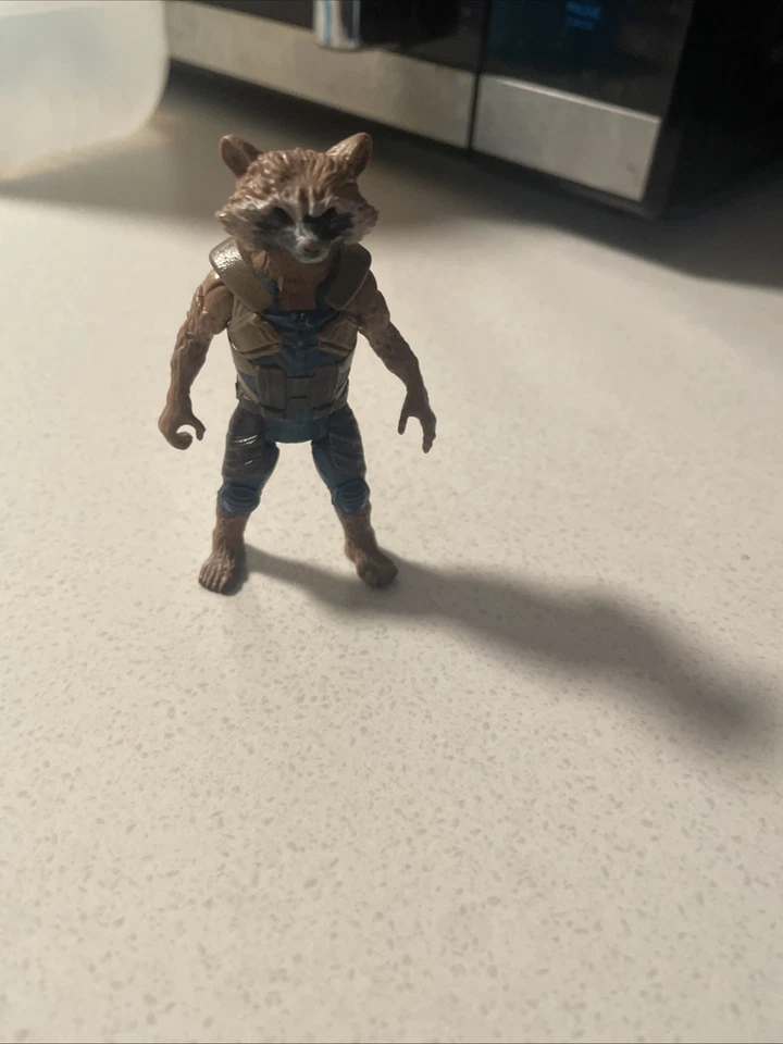 FIGURAS DE ACCIÓN ROCKET RACCOON & GROOT (2017) MARVEL AVENGERS INFINITY WAR Foto 2 de 3