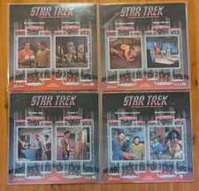 Star Trek Original Series LaserDisc Lot 4 Discs   Very Good Condition  Paramount