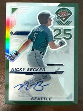 2025 Panini Prospect Edition Nicky Becker Auto #51