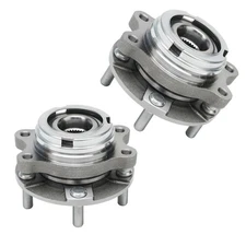 Pair Front Wheel Hub Bearing Assembly For Nissan Altima Maxima Murano JX35 QX60
