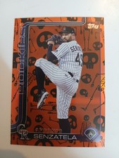 2025 Topps Update Series - Antonio Senzatela #US154 Jack-O'-Lantern Foil /50