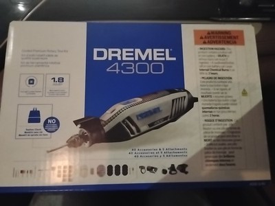 Dremel 4300 Electric Corded Kit with soft Case and Extras